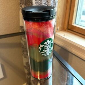 Starbucks 16oz Tumbler with twist top travel lid